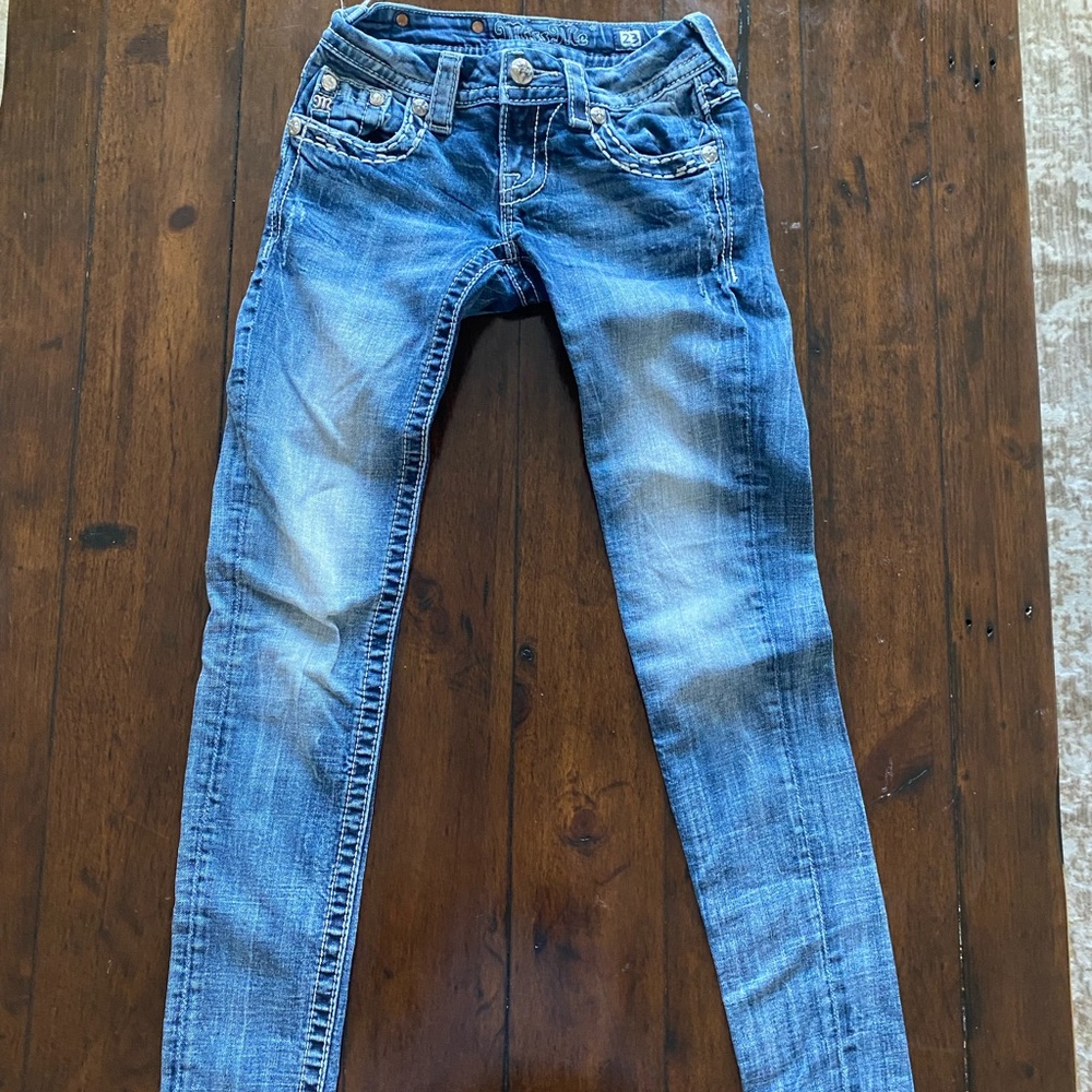 Miss Me Skinny Jeans size 23